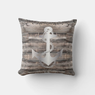 nautical ANCHOR + ROPE | Throw Pillow