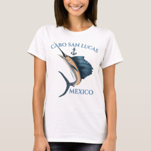 Nautical Anchor Sailfish Cabo San Lucas T-Shirt