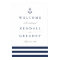Nautical Anchor Wedding Welcome Sign