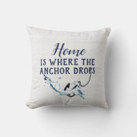 Nautical Anchor With Quote On Wood 