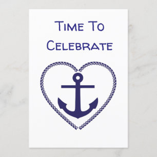 **NAUTICAL AND LAKE-STYLE** ANY PARTY INVITATION