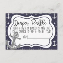 Nautical Baby Shower Boy Ahoy Its a Boy diaper