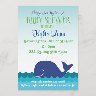Nautical Baby Shower Invitation