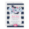 Nautical Baby Shower Invitation - Girl