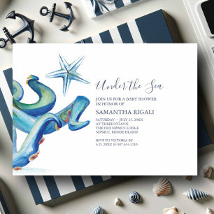 Nautical Baby Shower Invitations For Boy