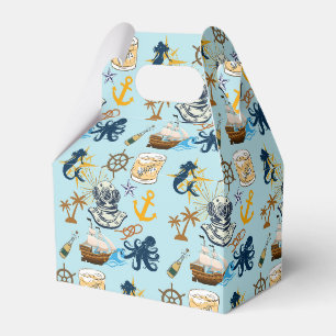 Nautical Bachelor Party Favor Box