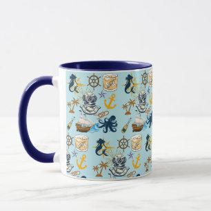 Nautical Bachelor Party Mug