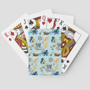 Nautical Bachelor Party Playing Cards