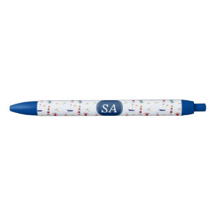 Nautical Back to School & Dorm Essentials Black Ink Pen