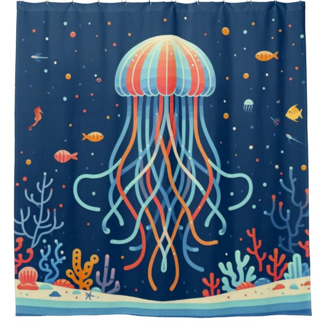 nautical/beach/coastal jellyfish (Front)