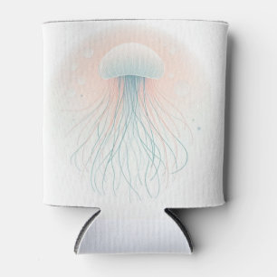 nautical/beach/coastal jellyfish  can cooler