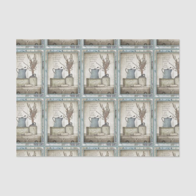 Nautical Beach Design Series 17 Tissue Paper (Front)