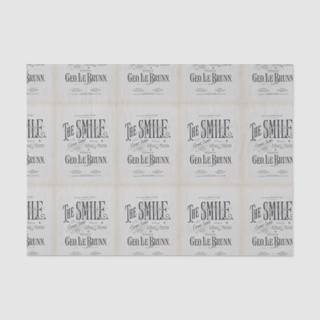 Nautical Beach Design Series 21 Tissue Paper (Front)