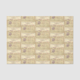 Nautical Beach Design Series 24 Tissue Paper