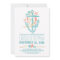 Nautical beach rehearsal dinner invitations