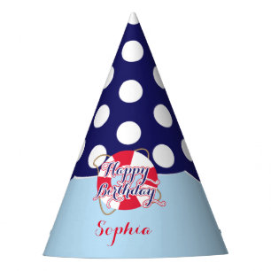 Nautical Birthday, Party Hat
