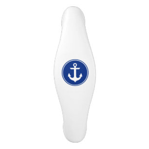 Nautical Blue Anchor Cabinet Pull