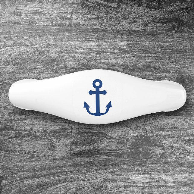 Nautical Blue Anchor Ceramic Drawer Pull (Creator Uploaded)
