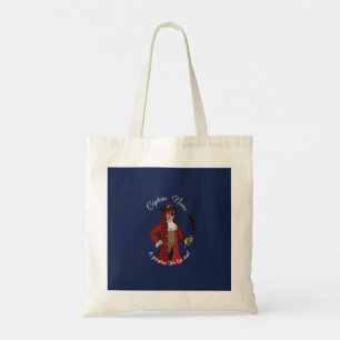 Nautical Blue Boy Party Pirate Tote Bag