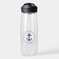 Nautical Boat Anchor and Name Custom