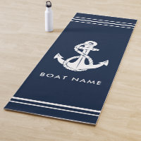 Nautical Boat Anchor and Name Custom