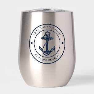 Nautical Boat Anchor Name Beach Trip Swag