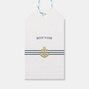 Nautical Boat Anchor,Rope Gift Tags