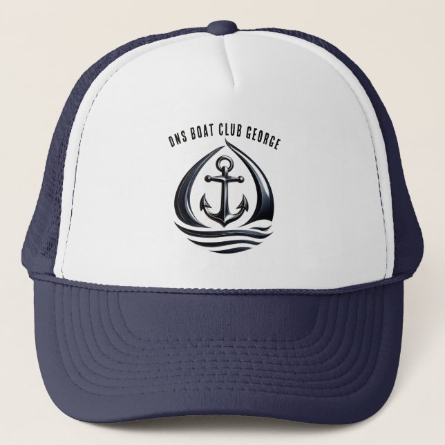 Nautical Boat Mesh Cap (Front)