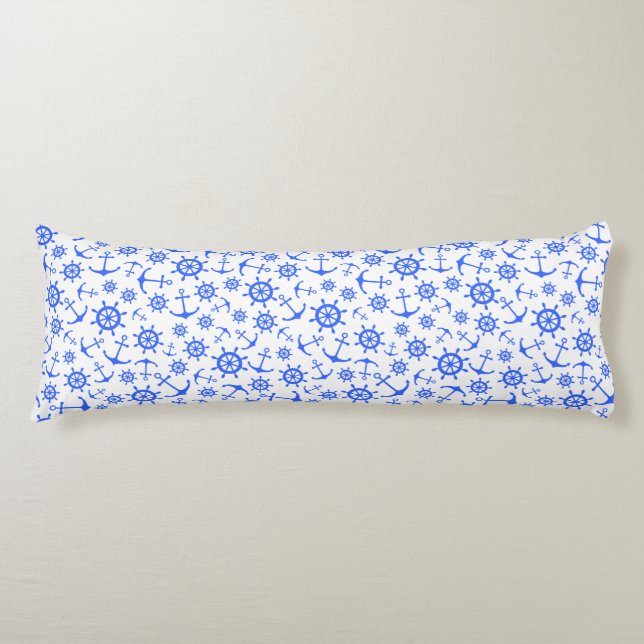 Nautical Body Pillow (Front)