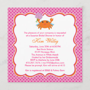 Nautical Bridal Shower Invitation