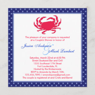 Nautical Bridal Shower Invitation