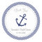 Nautical Bridal Shower Thank You Sticker