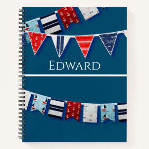 Nautical Bunting Notebook