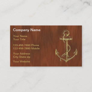 Nautical Business Cards