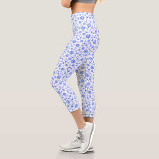 Nautical Capri Leggings