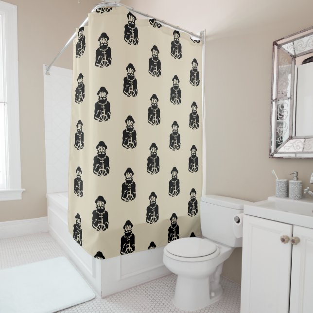nautical CAPTAIN themed pattern | (In Situ)