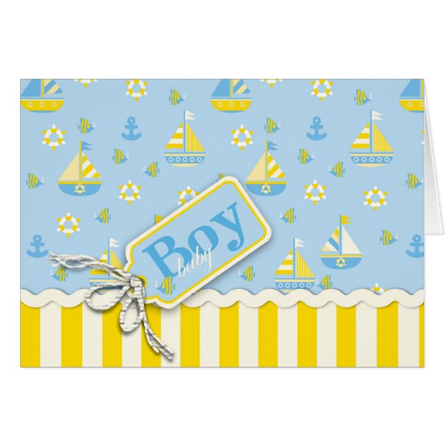Nautical Card D (Front Horizontal)