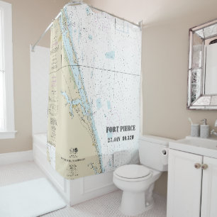 Nautical Chart Fort Pierce FL Longitude Latitude