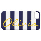 Nautical Chic Striped iPhone 5 Coque