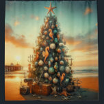 Nautical/Coastal/Christmas tree beach<br><div class="desc">escape</div>