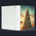 Nautical/Coastal/Christmas tree beach Binder<br><div class="desc">escape</div>