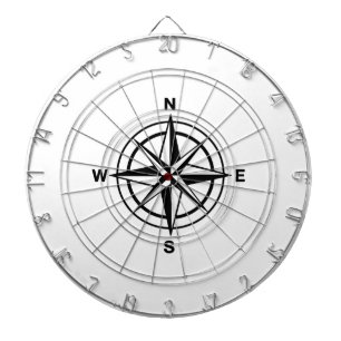 Nautical Compass Rose Dartboard