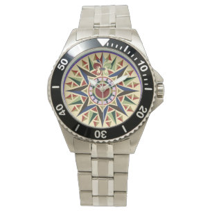 Nautical Compass Rose Watch