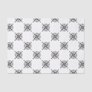 Nautical Compass Tissue Paper