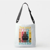 Nautical Cross Body Bag for Cruise Lovers
