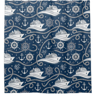Nautical Cruise Seamless Pattern