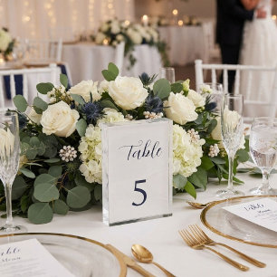 Nautical Cruise Ship Boat wedding  Table Number