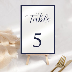 Nautical Cruise Ship Boat wedding  Table Number