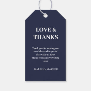 Nautical Cruise Ship Boat  wedding Thank You Gift Tags