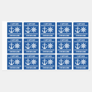Nautical custom text & colour patch